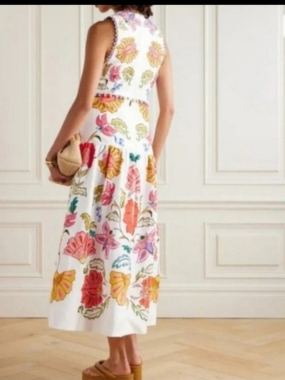 Farm Rio Floral Insects Mididress - Picture 3 of 5